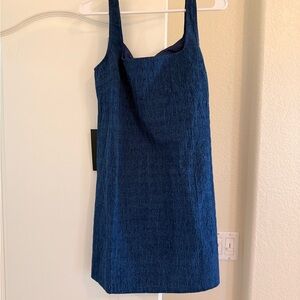 Tuckernuck denim blue mini dress size XS NWT